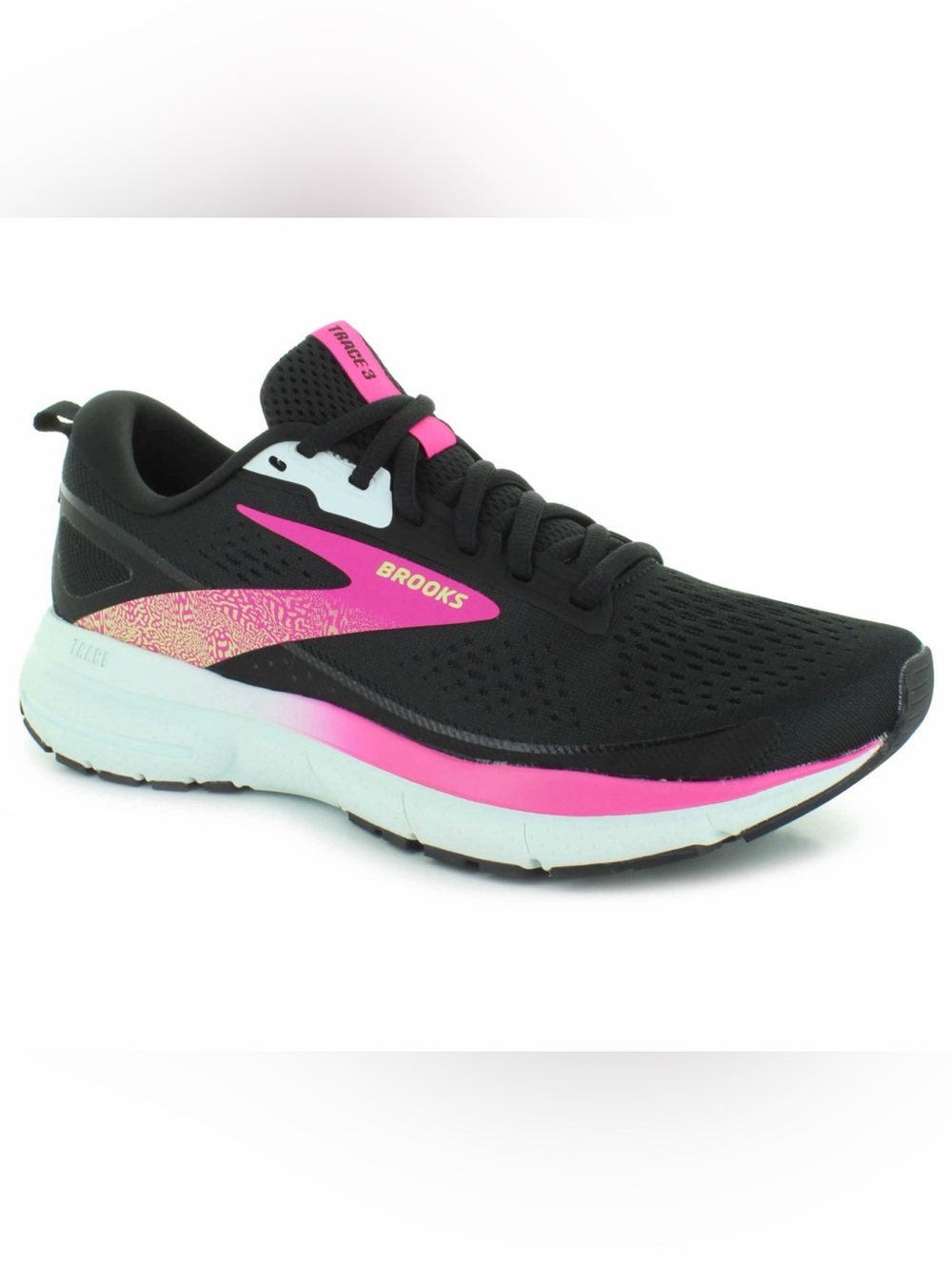 Brooks Women's Black & Pink Glycerin Running Shoe